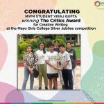 Critics Award for Creative Writing
