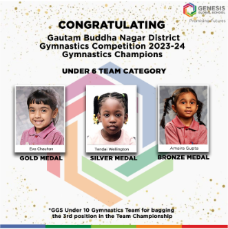 Gautam Buddha Nagar District Gymnastics Competition 2023-24 
